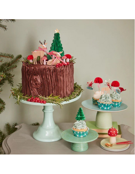 Декор для Торта Winter Woodland