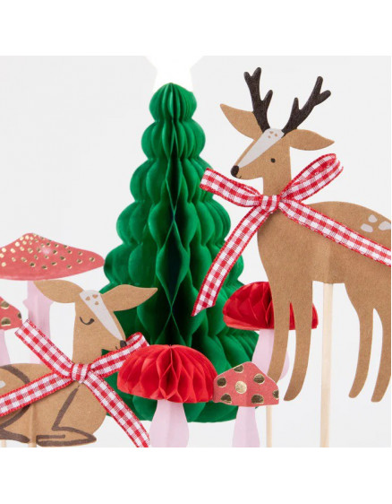 Декор для Торта Winter Woodland 2