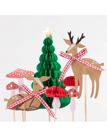 Декор для Торта Winter Woodland 4