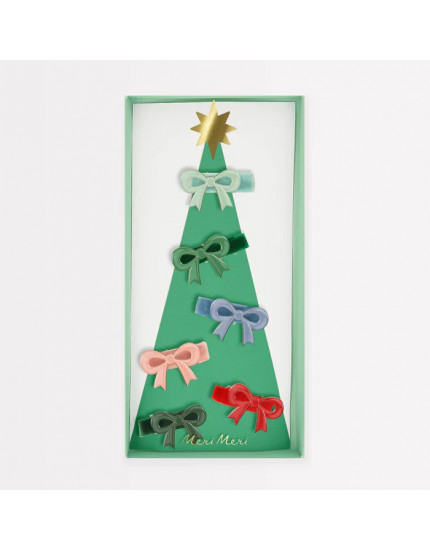 6 x Заколки Enamel Bow 3P+