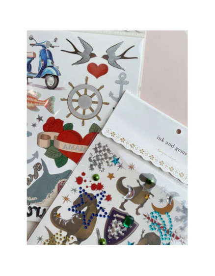 Gem Stones & Tattoos Multi Dino 2