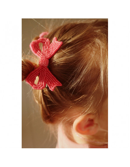 2 x Pack Pearly Bow Hair Clips 4