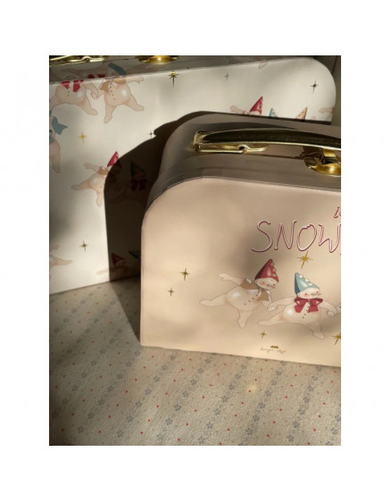 2 x Pack Suitcase Let it Snow 4