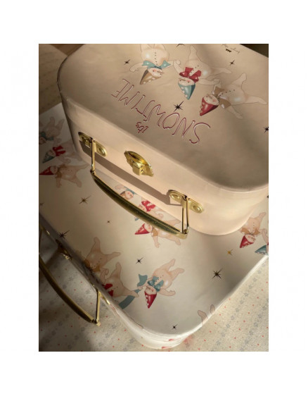 2 x Pack Suitcase Let it Snow 2