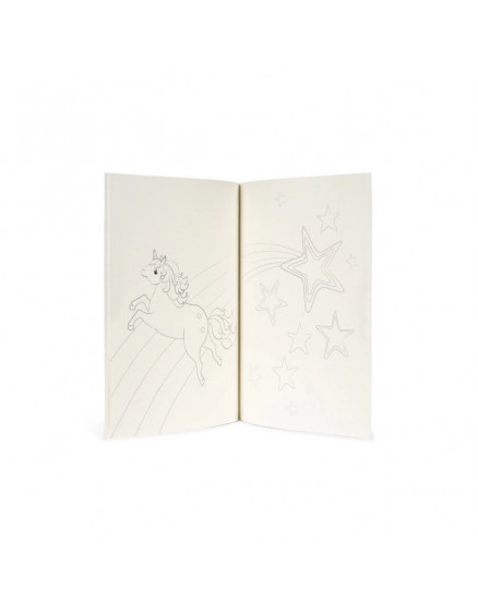 Розмальовка та олівці Unicorn 4