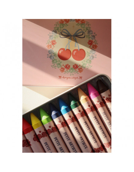 Воскові крейди х10 Cherry 3