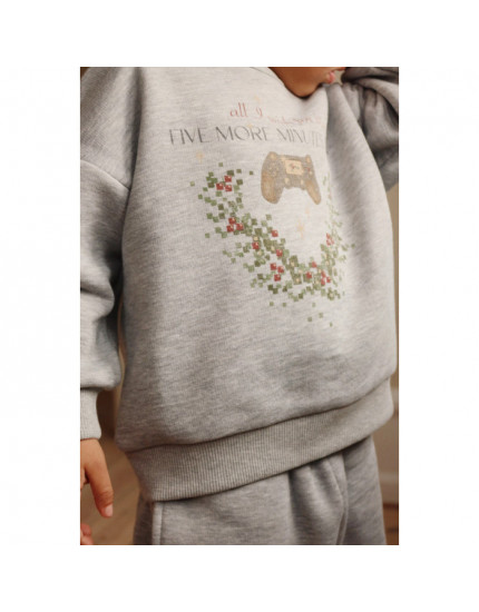 Lou Grey Melange Sweat