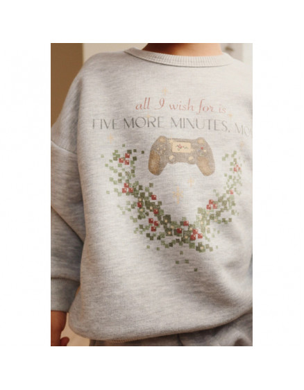 Lou Grey Melange Sweat 2