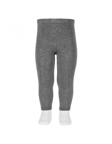 Plain Stitch Leggings Light Grey 230