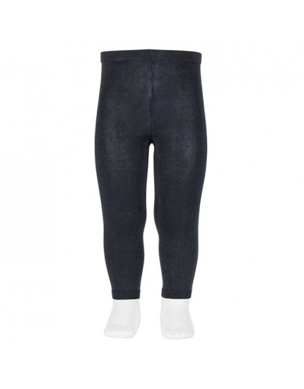 Plain Stitch Leggings Navy Blue 480