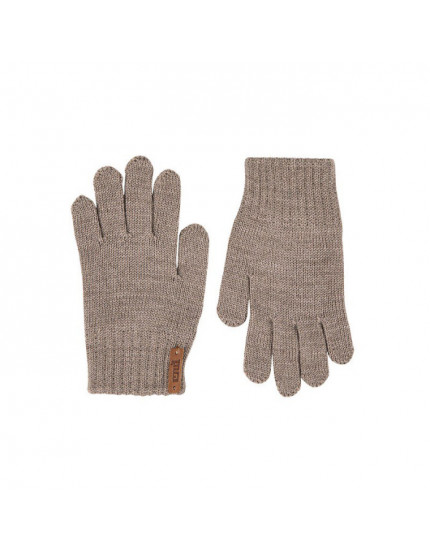 Merino wool gloves Sand 910