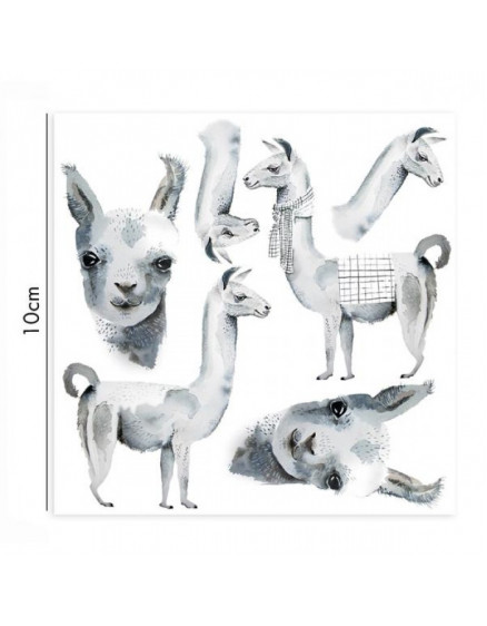 Наклейки для порцеляни Lamas