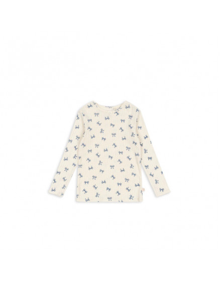 Minnie Pyjamas Blouse Bow Bleu