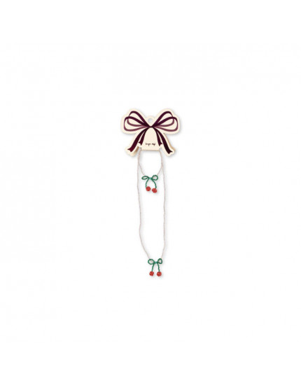 Pearly Cherry Necklace & Bracelet