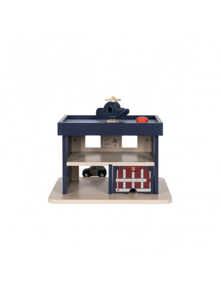 Іграшкова дерев'яна поліцейська станція 2