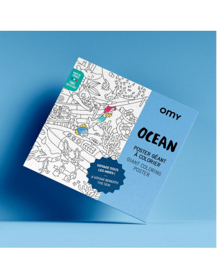 Постер-розмальовка Ocean