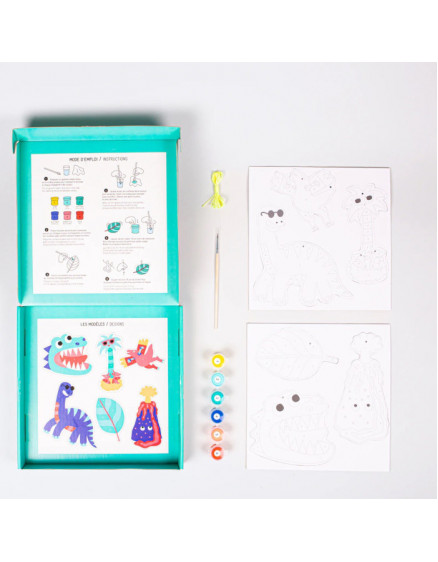 Dinos Painting By Numbers 4