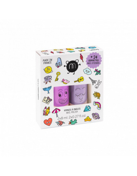 2 x Kids nail Polish Marshi Piglou