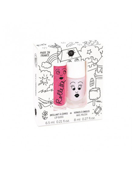 Fairytals Kids' Makeup Set - Nail Polish and Lip Gloss