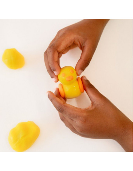 Жовто-помаранчевий набір тіста для ванни та душу з Ploofy 4