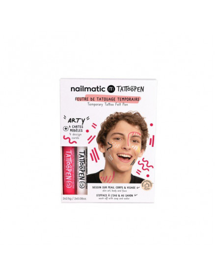 Jungle temporary tattoo pen set Arty