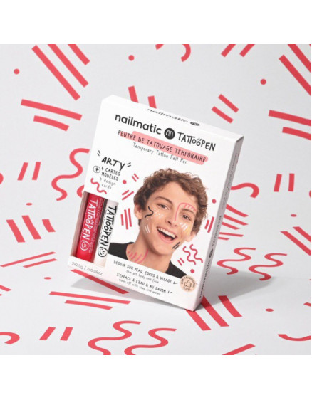 Jungle temporary tattoo pen set Arty 2