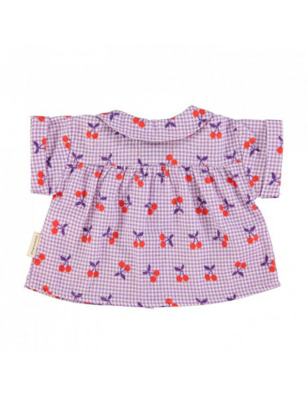 Блуза Peter Pan Collar Purple 3