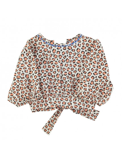 Блуза Cropped with balloon sleeves 14Р