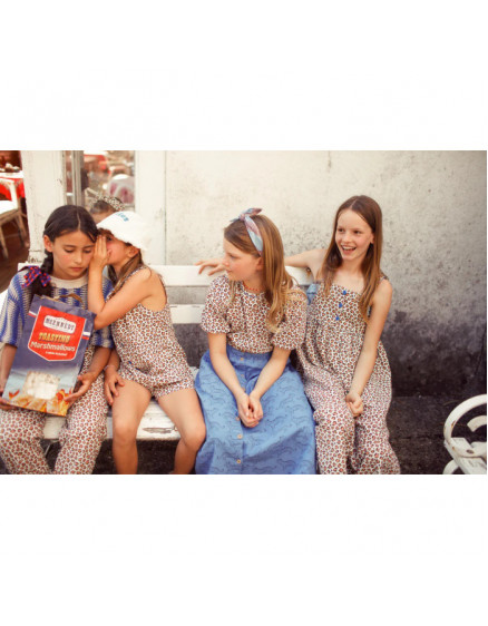 Блуза Cropped with balloon sleeves 3