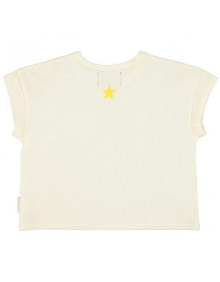 T'shirt ecru w/ multicolor 