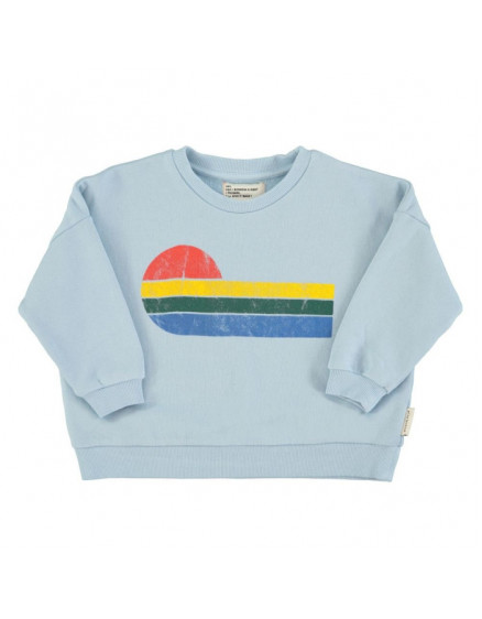 Sweatshirt Light Blue Multicolor