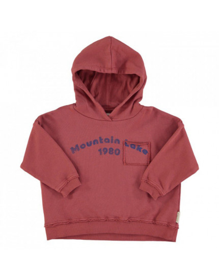 Hooded Sweatshirt Aubergine