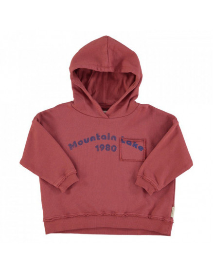 Hooded Sweatshirt Aubergine
