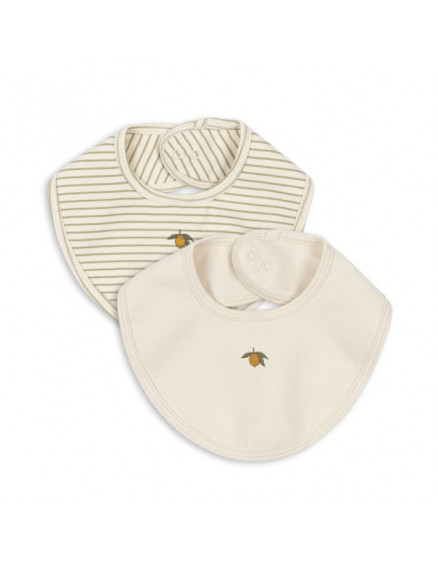 2 х Набір слюнявчиків Tea stripe