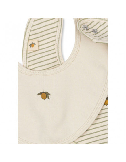 2 х Набір слюнявчиків Tea stripe 3