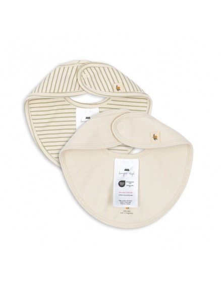 2 х Набір слюнявчиків Tea stripe 2