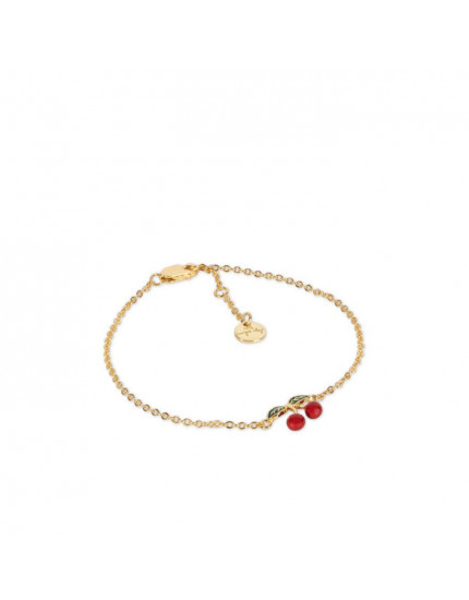 24K Gold Plating Cherry Bracelet