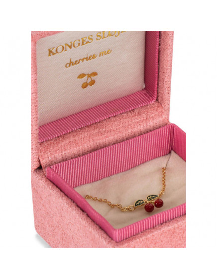 24K Gold Plating Cherry Bracelet 4