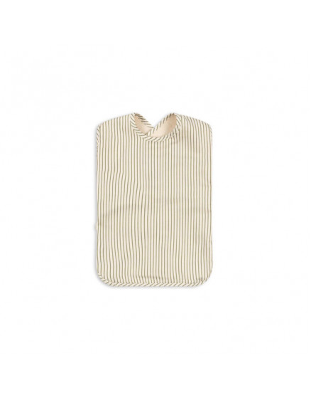 Comes Big Bib Tea Stripe