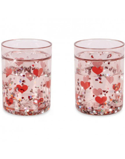 Склянки Glitter Heart