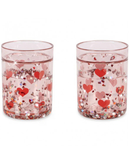 Склянки Glitter Heart