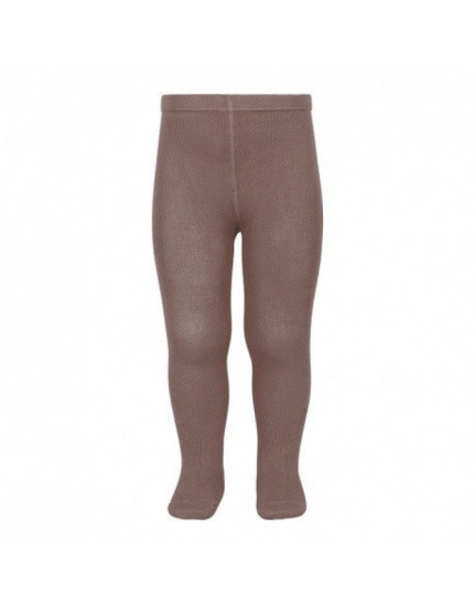 Plain stitch Praline Tights 314