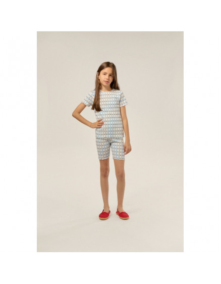 Flowers Short Leggings 4