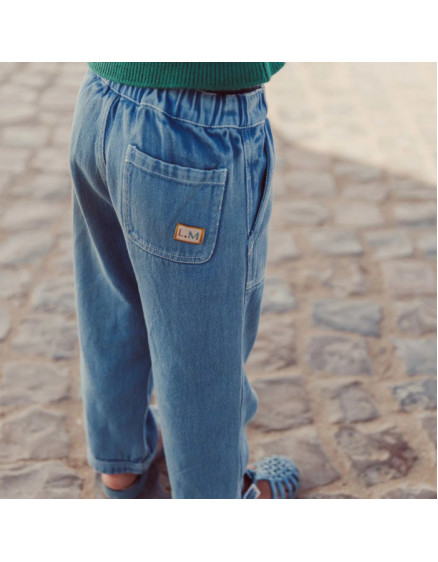 Borshan Stone Blue Pants 2