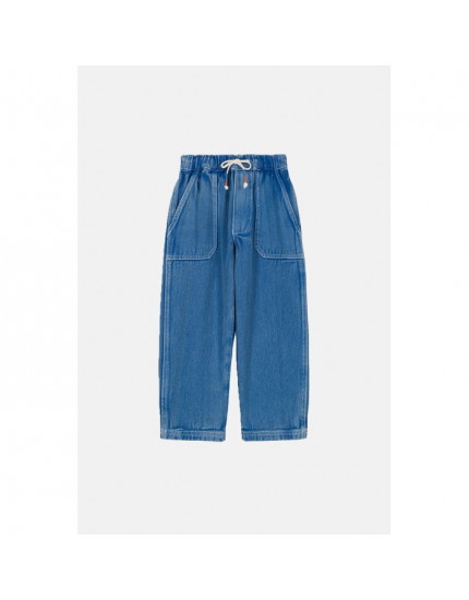 Borshan Stone Blue Pants 7Y