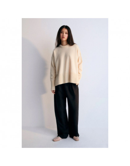 Nikos Woman Jumper Macadamia