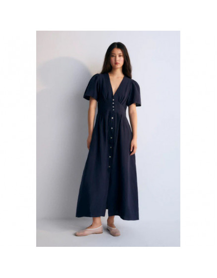 Hera Women Long Dress Navy