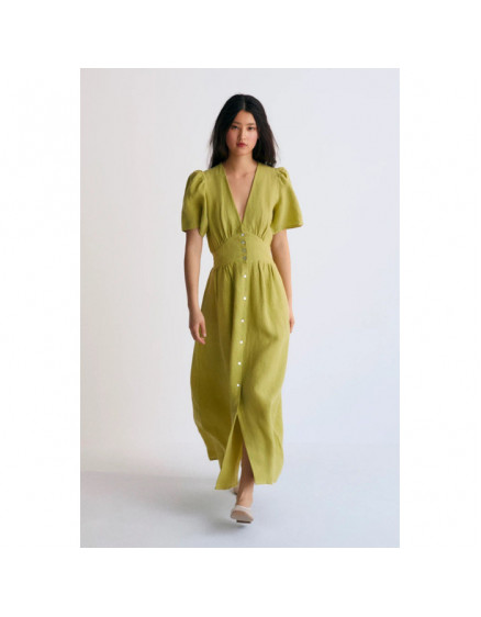 Hera Women Long Dress Palm