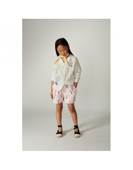 Сорочка Bouquet embroidered Shirt 2