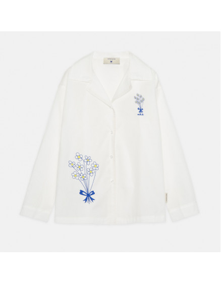 Bouquet embroidered Shirt